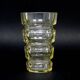 Art Deco vase, crystal, designed by J. Hoffmann, Czechoslovakia, 1930s