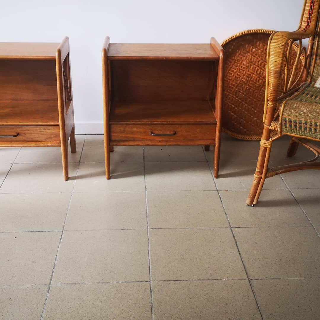 Pair bedside table Atelier Saint Sabin