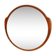Fins teak mirror 1960s  51x48cm