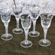 Verre à vin gravés