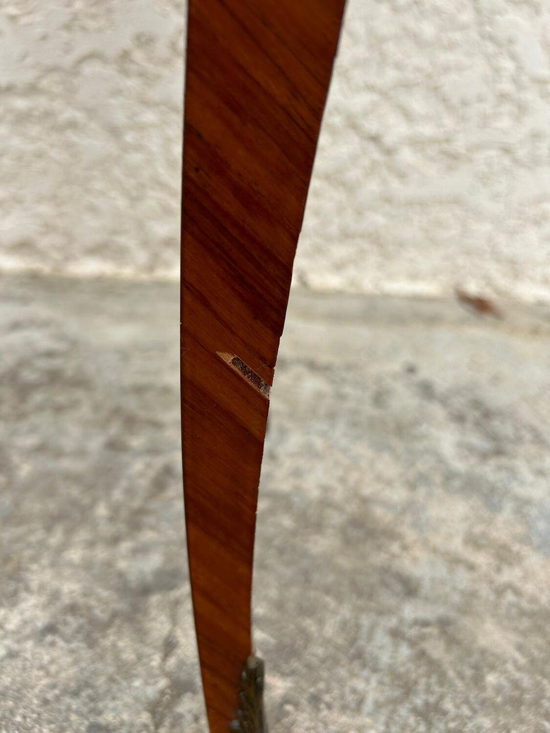 Pair of Louis XV style bedside tables in rosewood