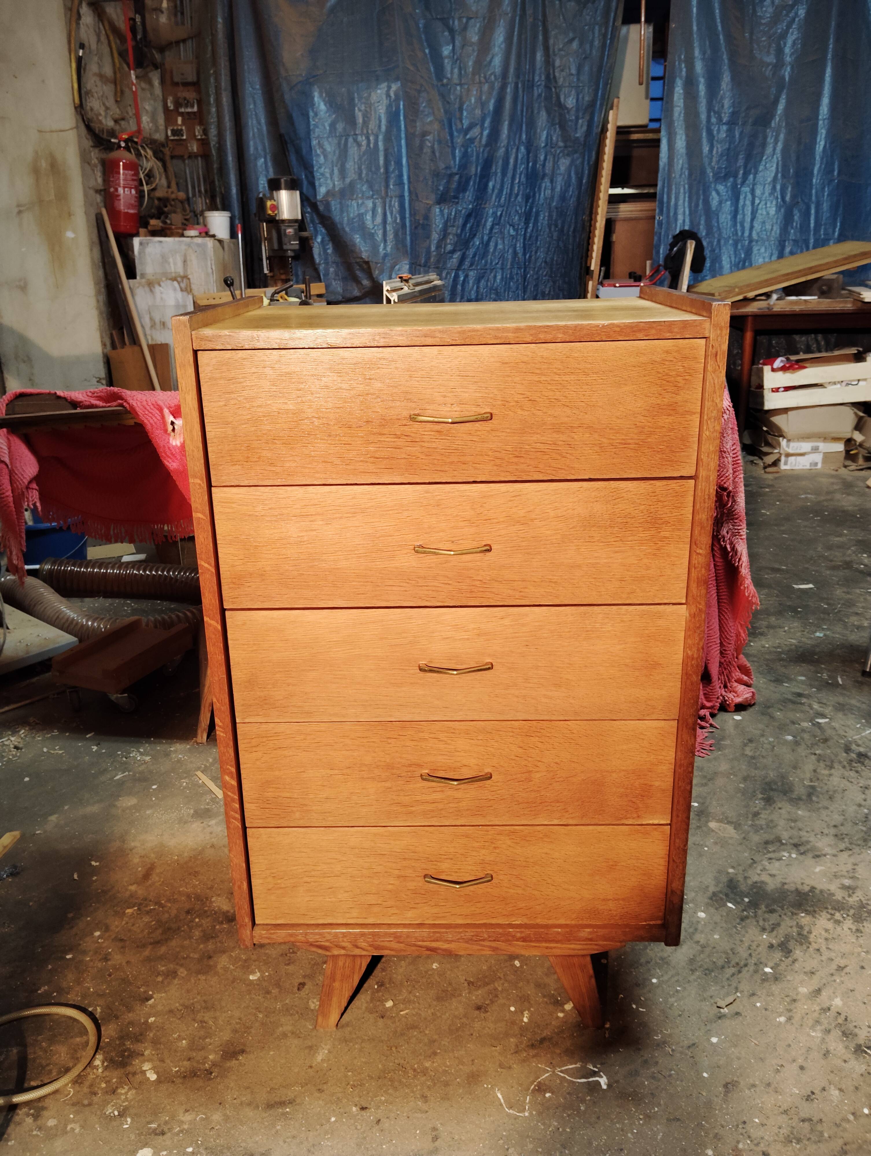 Vintage chest of drawers, tallboy, and dresser.
