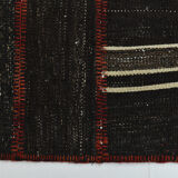 2x8 brown & beige vintage runner rug 66x248cm