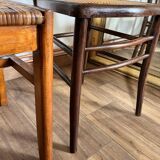 Set of 4 mismatched chairs