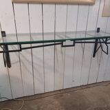 Wrought iron console, 50's