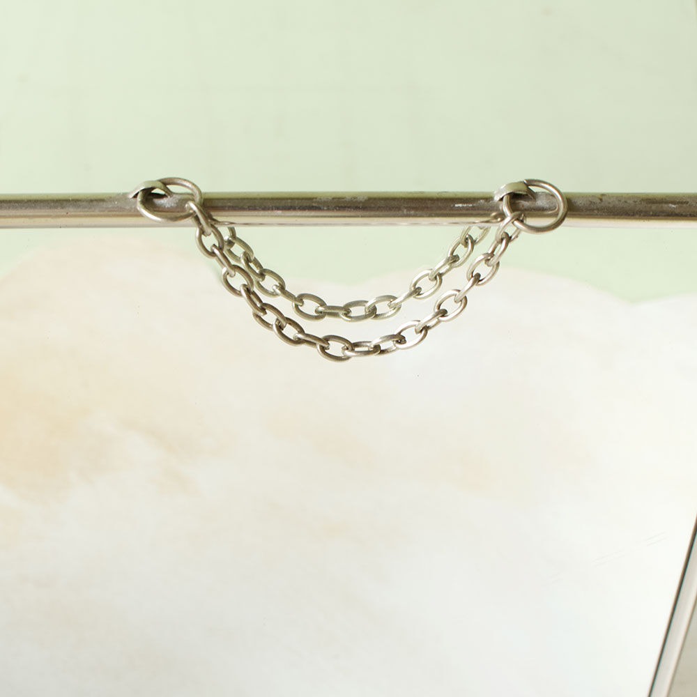 Mirror  triptych 21 X 68cm