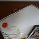 Barber mirror 29 x 23 vintage 1960