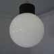 Opaline Glass Ceiling Lamp from Limburg, 1960s