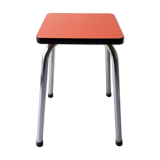 Tabouret formica rouge