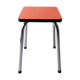 Tabouret formica rouge