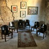 Set of 10 "121" chairs, Afra and Tobia Scarpa design for Cassina, 1965