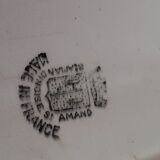 Set dish on foot and dish St Amand