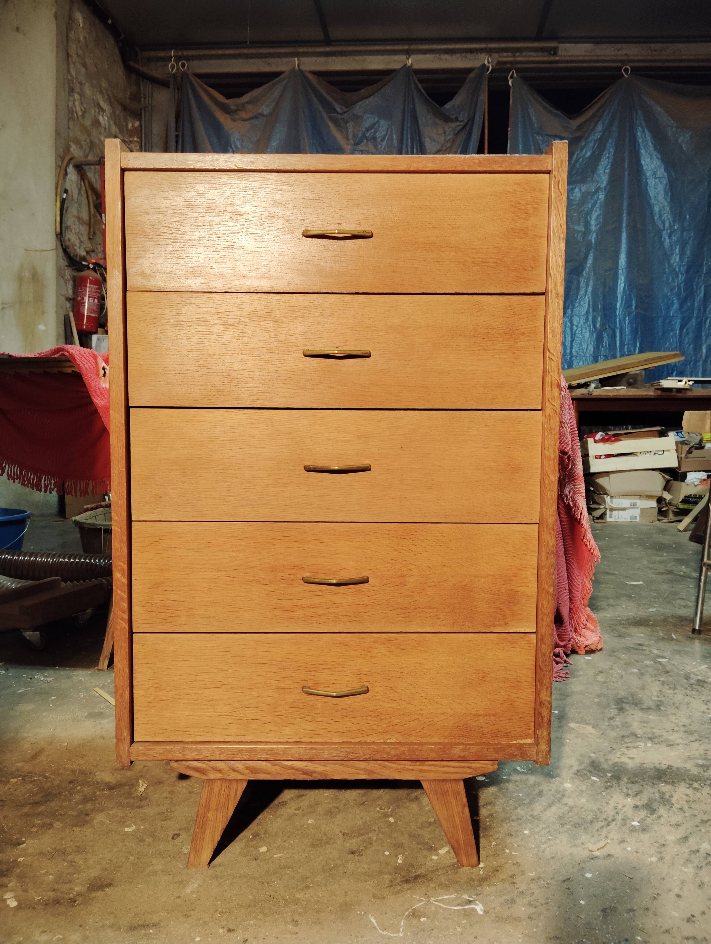 Vintage chest of drawers, tallboy, and dresser.