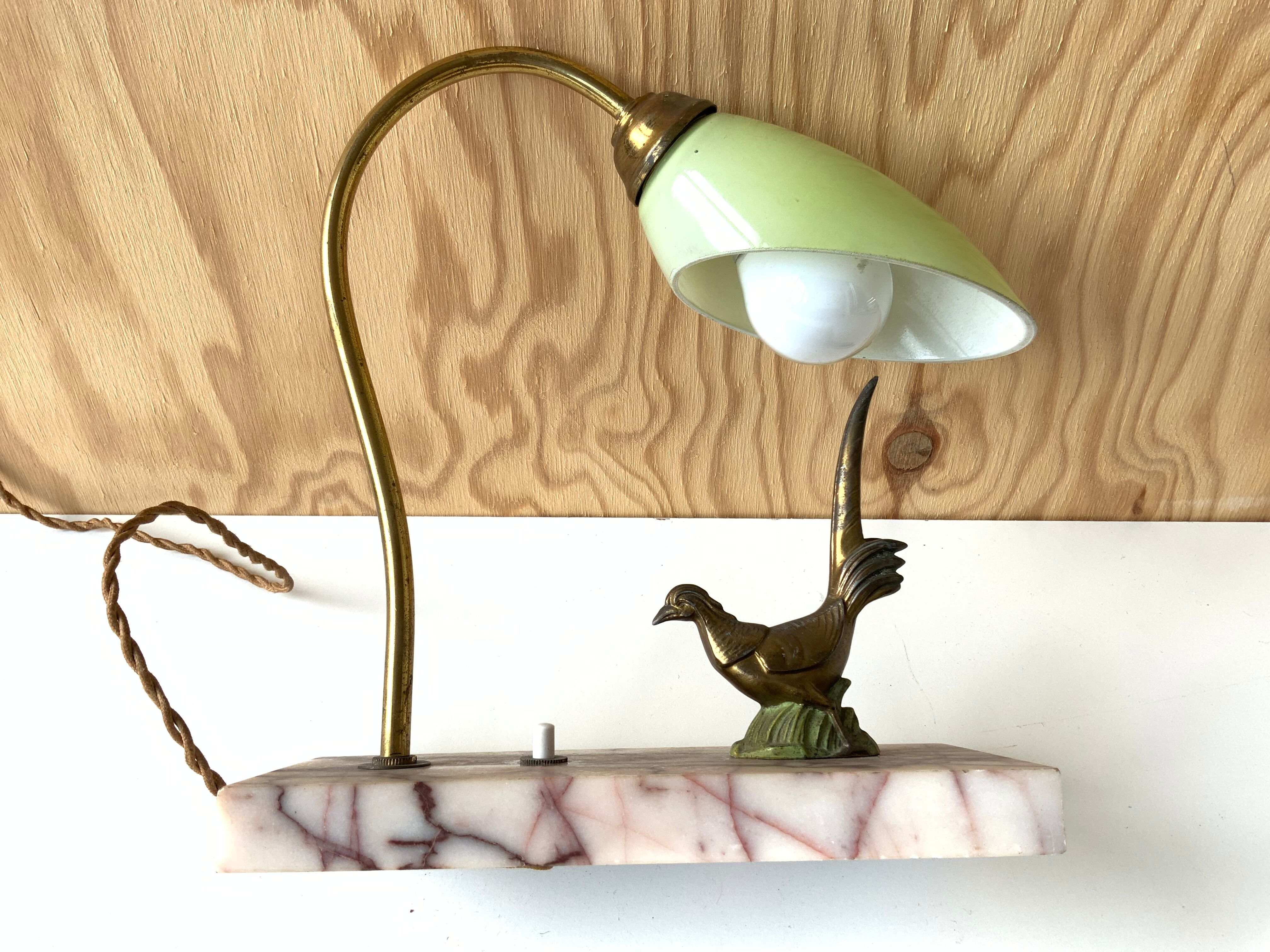 Vintage bedside lamp