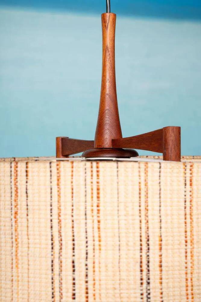 Vintage Temde lighting suspension, mid-century suspension from the sixties.