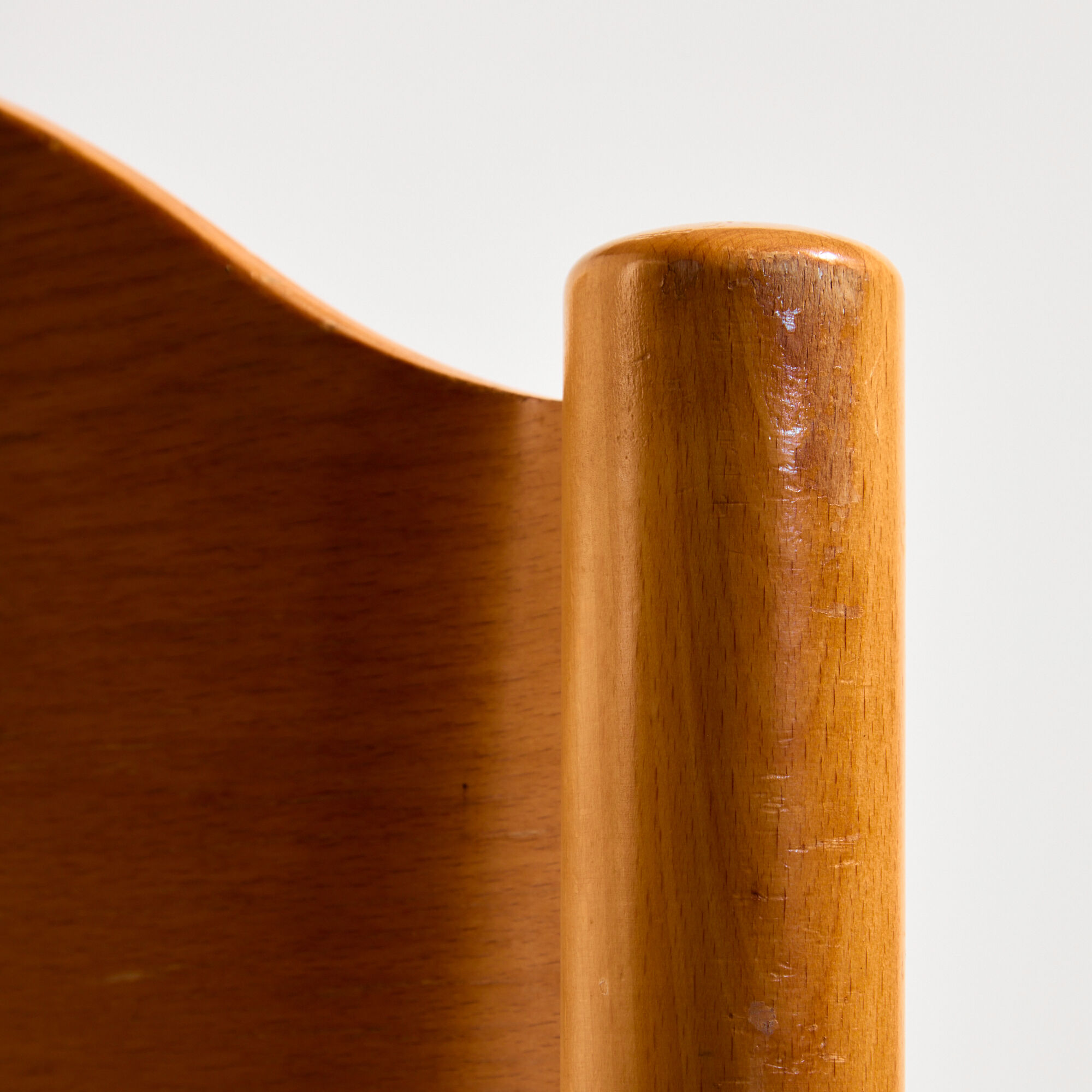 Stackable oak chair
