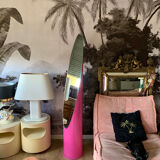 Vintage pink lipstick mirror