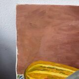 Still life oil on canvas with vegetables