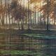 Ancient landscape signed