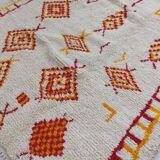 Handcrafted Moroccan Berber Rug 246 X 147 cm