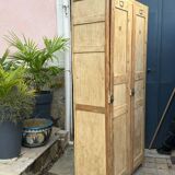 Vintage wooden wardrobe from 1940.