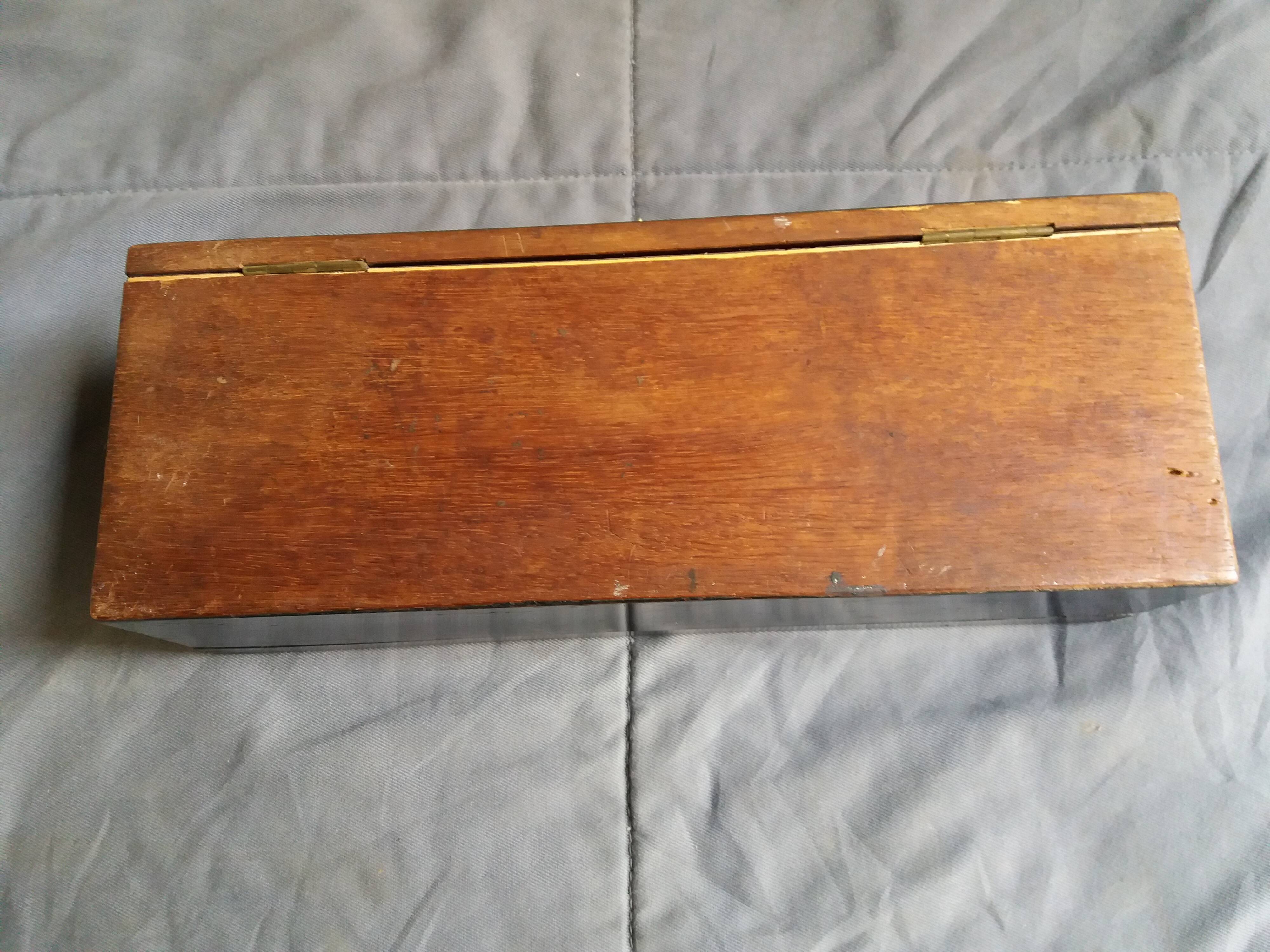 Boite a gants ancienne epoque Napoleon iii