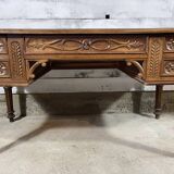 Double-sided notary desk