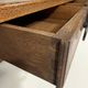 Rustic oak console table or desk 1960’s