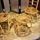 VINTAGE BAMBOO LIVING ROOM SET  1960s