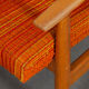 Fauteuil en bois des années 1970