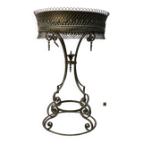 Large wrought iron planter