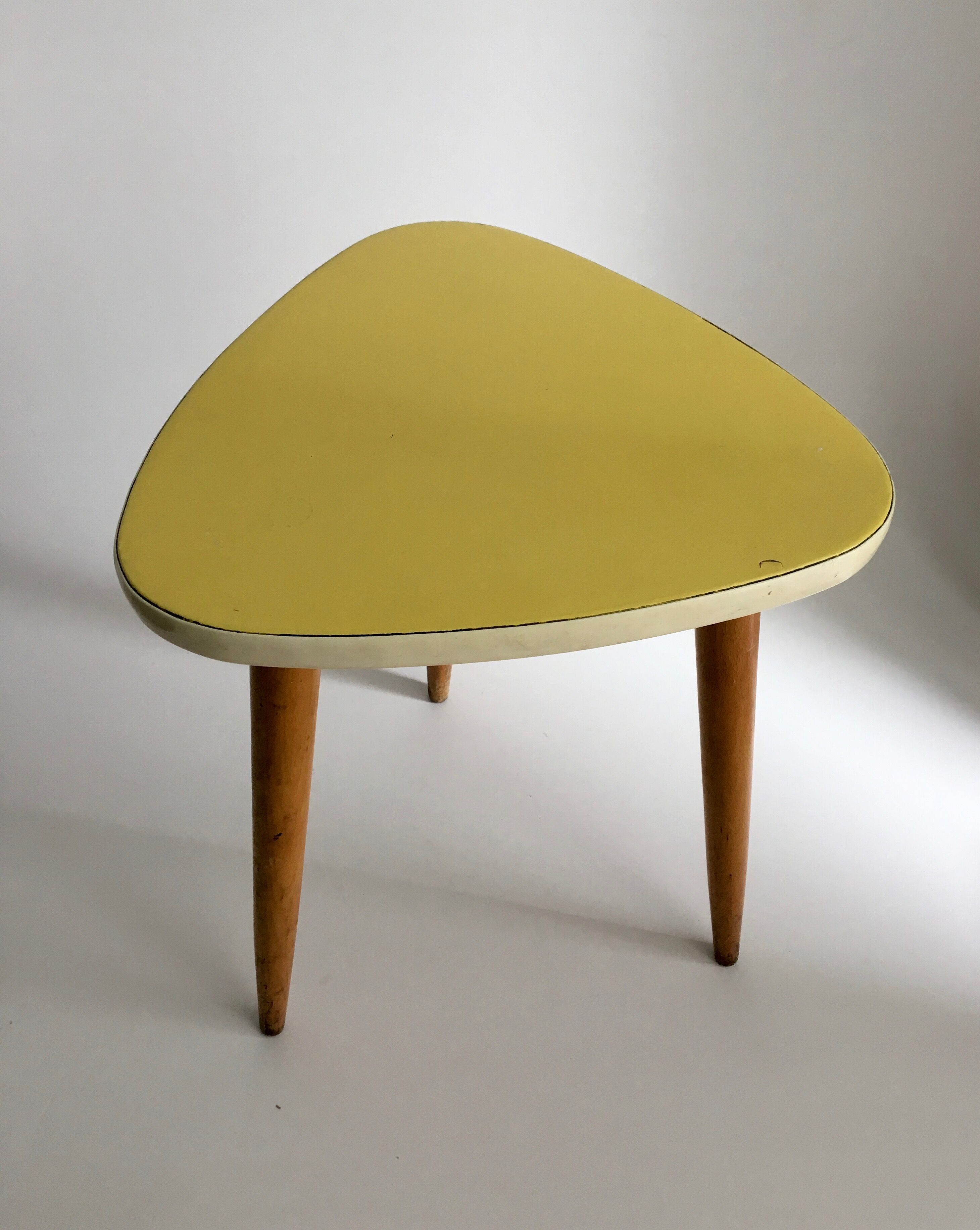 Yellow stool, 1960s