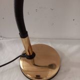 Desk lamp golden metal