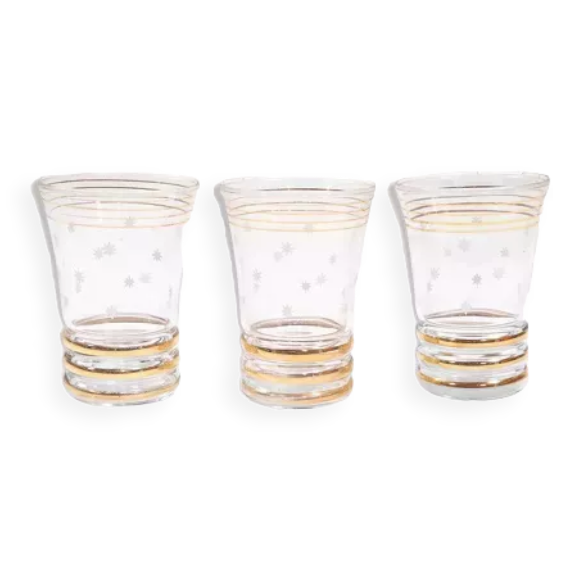 POP UP CHRISTMAS 2022 - 3 starry glasses