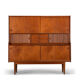 Teak High Sideboard by Johannes Andersen for J. Skaaning & Son, 1960s
