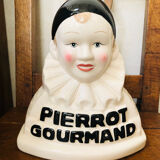 Présentoir publicitaire pierrot gourmand