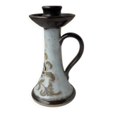 Belgian stoneware candlestick