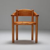 Rainer Daumiller pine chairs 1970