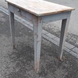 Desk in patinated wood, early 20th century