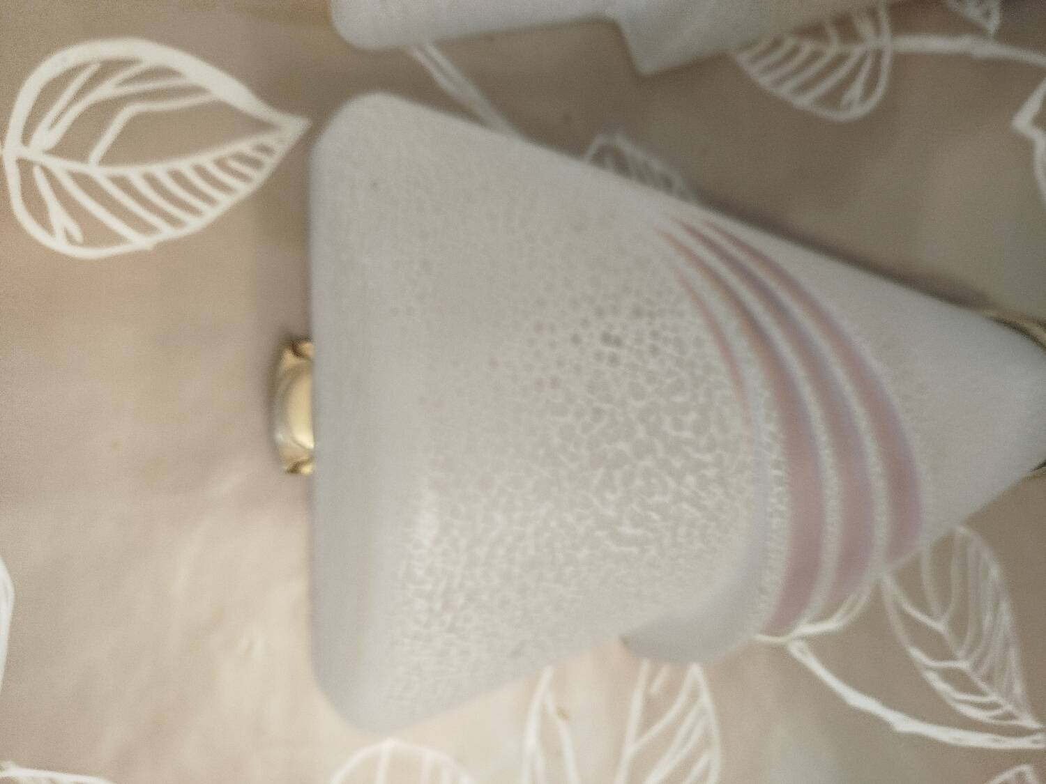 Pairs of Diana wall lights, Kasinski, Poland, 1980, opaline glass.