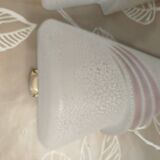 Pairs of Diana wall lights, Kasinski, Poland, 1980, opaline glass.