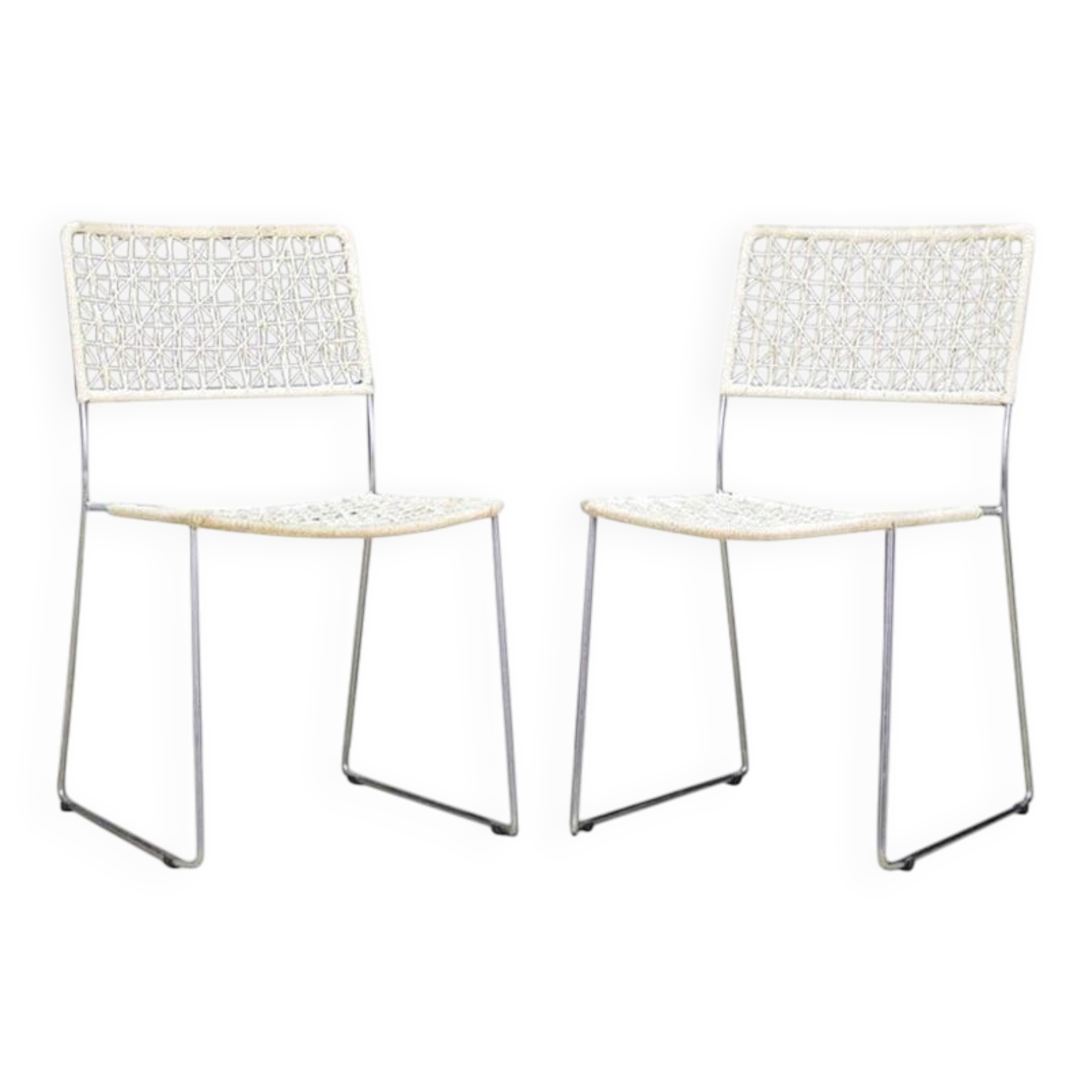 Set of two chairs, vintage style, 1960s, production: Denmark