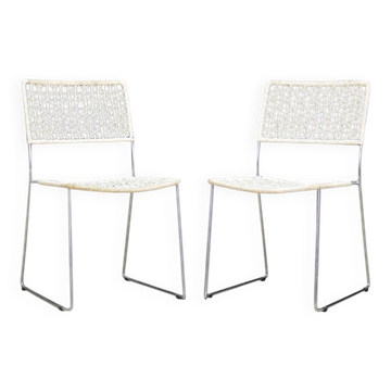 Set of two chairs, vintage style, 1960s, production: Denmark
