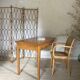 Vintage Hofmann cane armchair chair