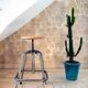 Restored factory stool L. Sautereau, 1950s-60s.