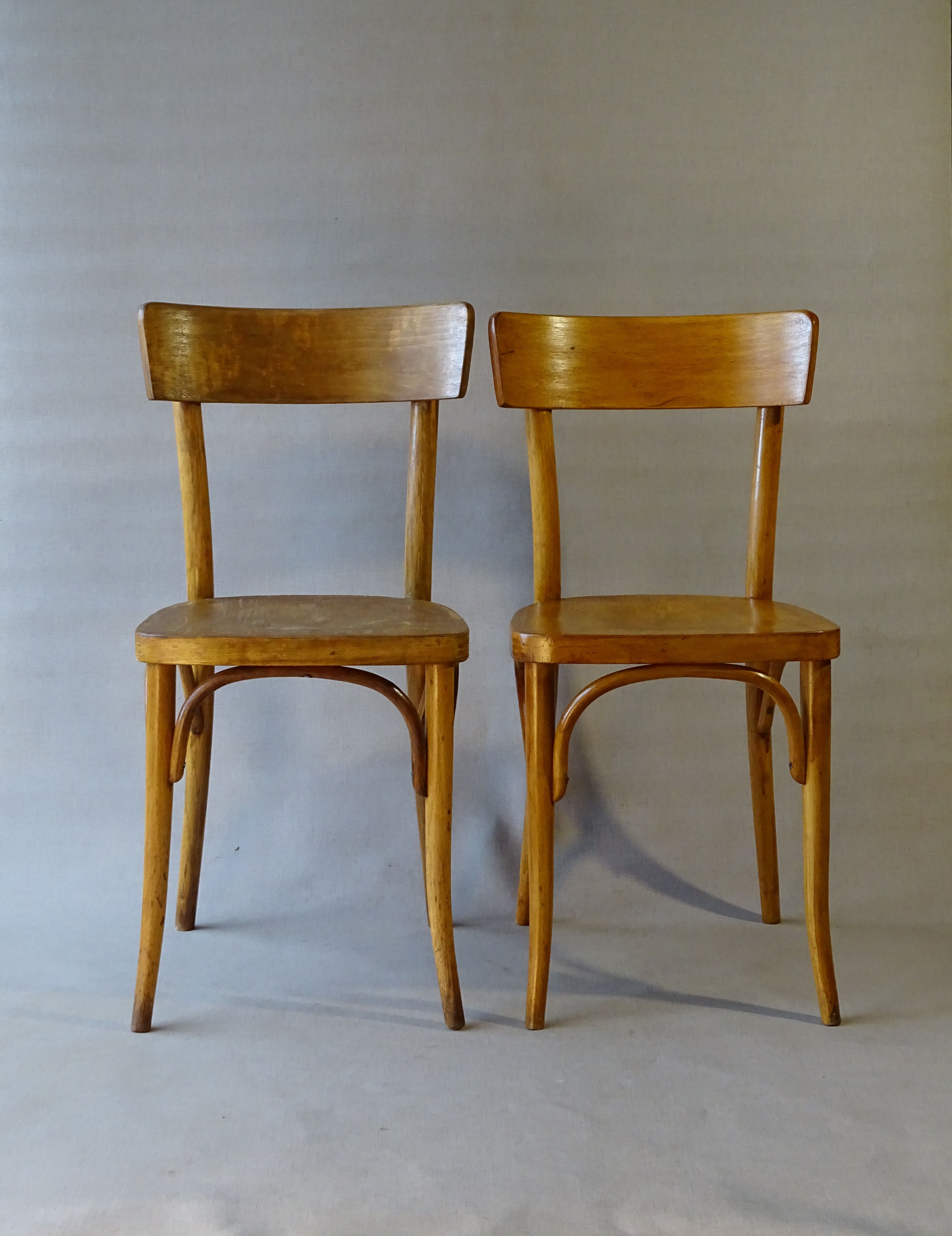 Two chairs bistrot Thonet 1960 Czechoslovakia