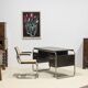 Swedish Funkis Writing Desk, Bauhaus-Inspired, 1940s