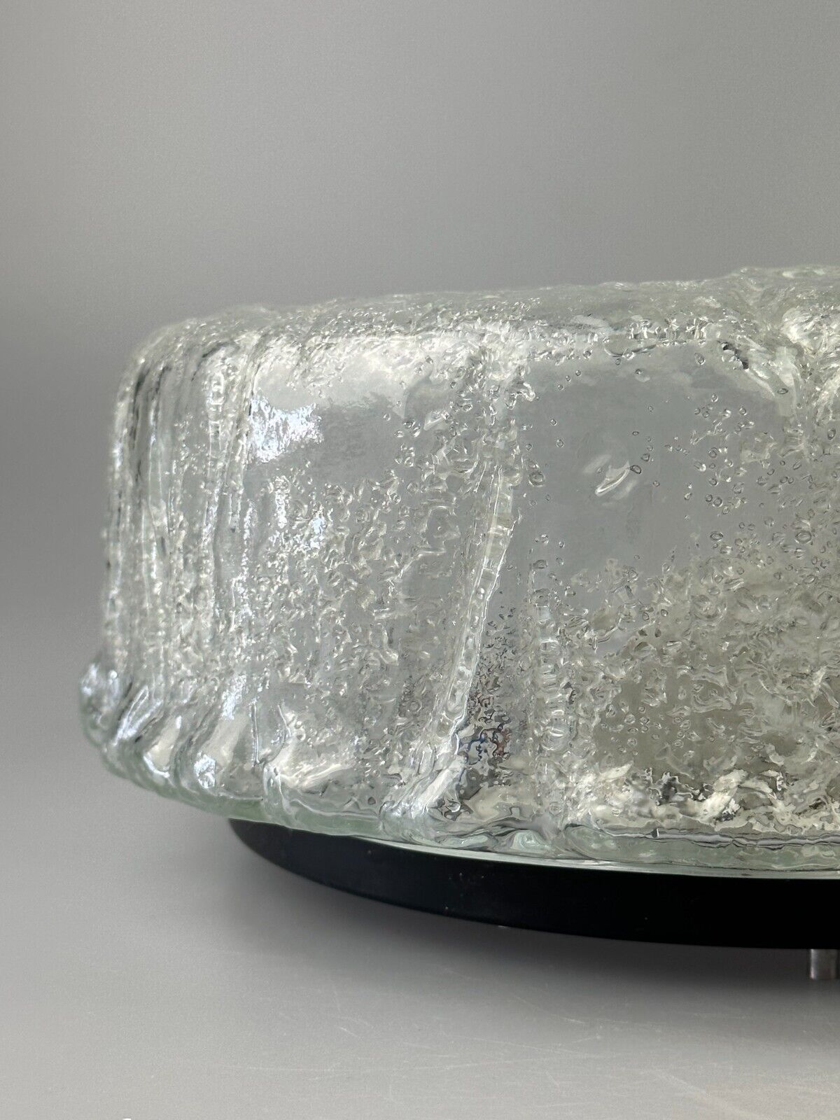 60s 70s ceiling lamp Glashütte Limburg Germany Plafoniere Space Age