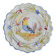 Old Small Hand-Painted Plate: Rooster