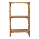 Vintage bamboo bookcase